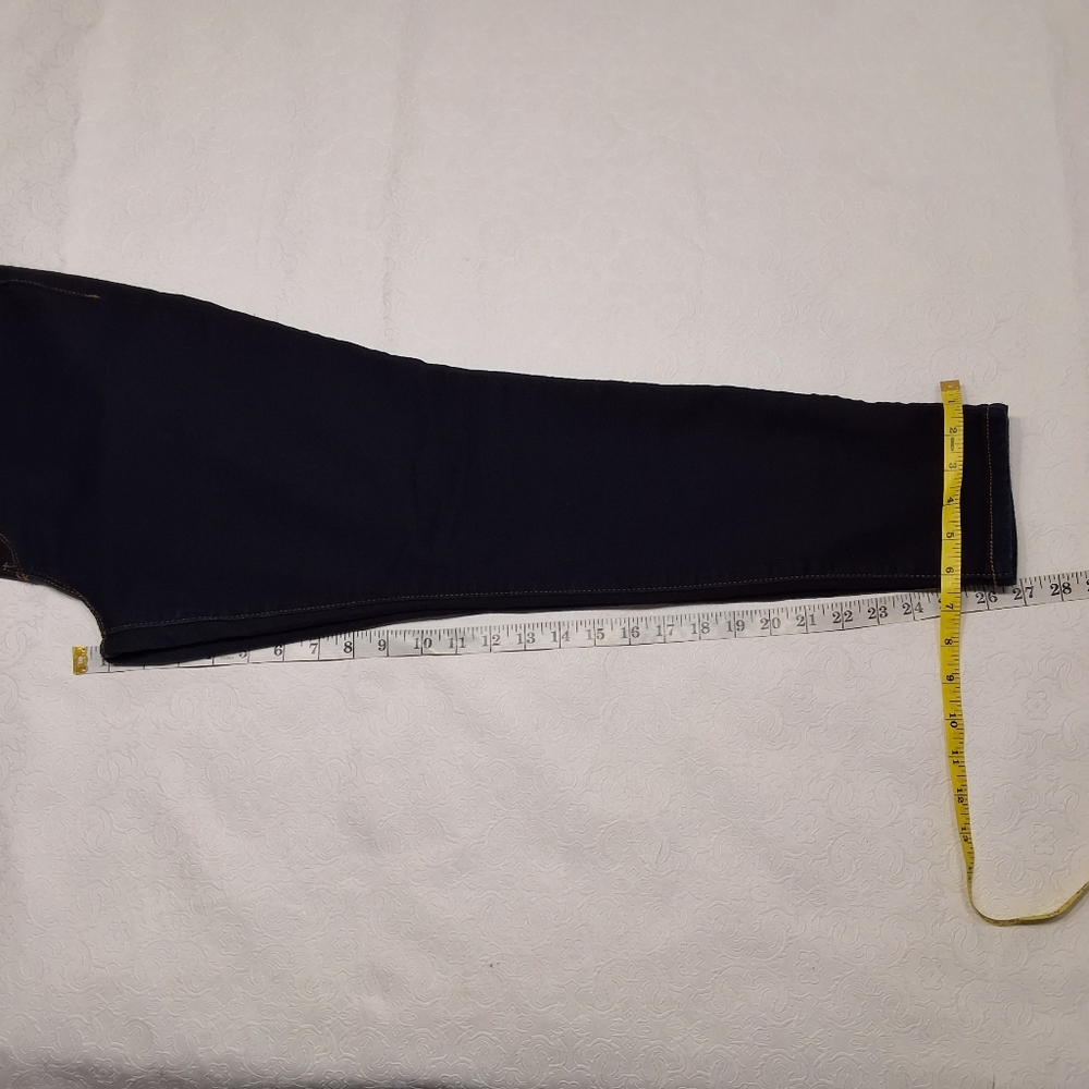 D. Jeans Blue Denim Jeans Dark Stretchy Lightly Worn Pants Size 12P - Picture 7 of 8